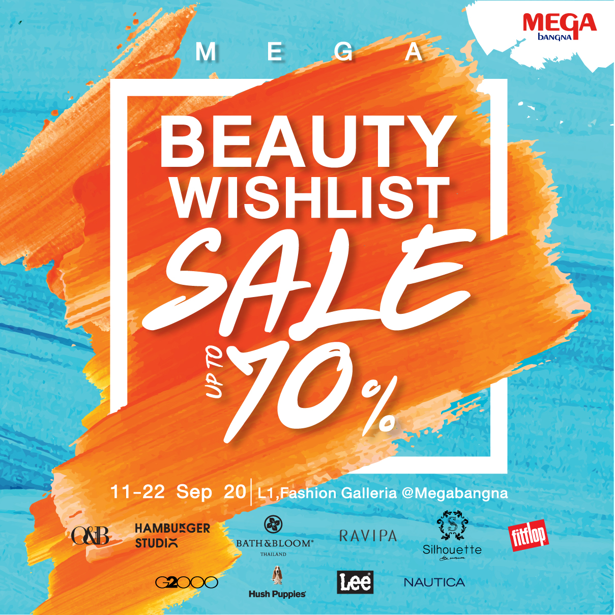 Mega Beauty Wishlist” offers Up To 70 